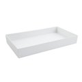 Bon Chef Melamine Underliner For 9323 20 1/4" X 11 1/2" X 2 3/4" 9325WHITE